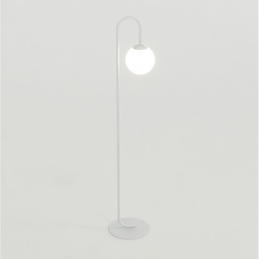 Lámpara de pie FLOR 1xE14/10W/230V gris