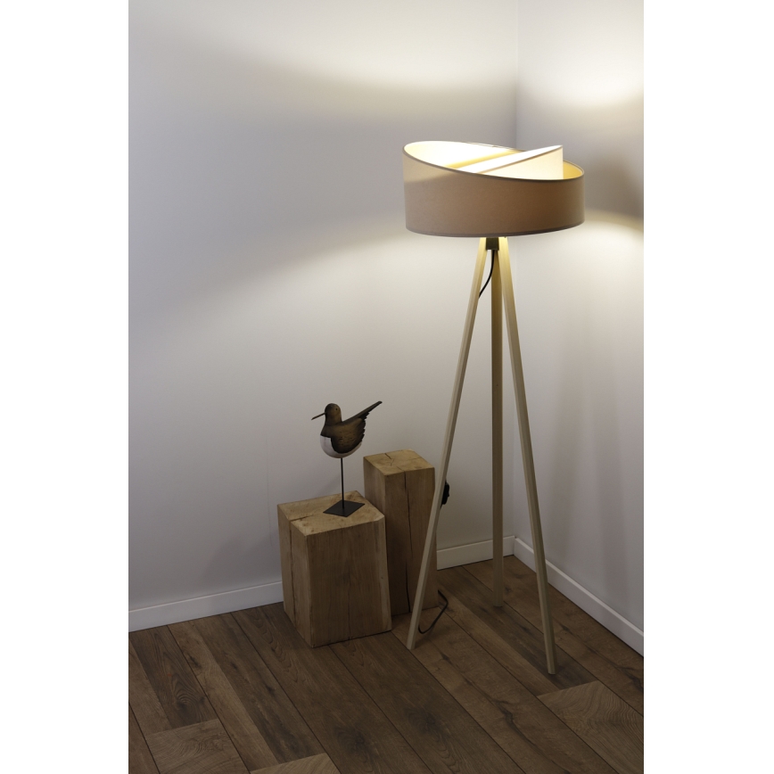 Lámpara de pie GALAXY 1xE27/60W/230V beige