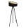 Lámpara de pie GALAXY 1xE27/60W/230V negro/blanco/wengué