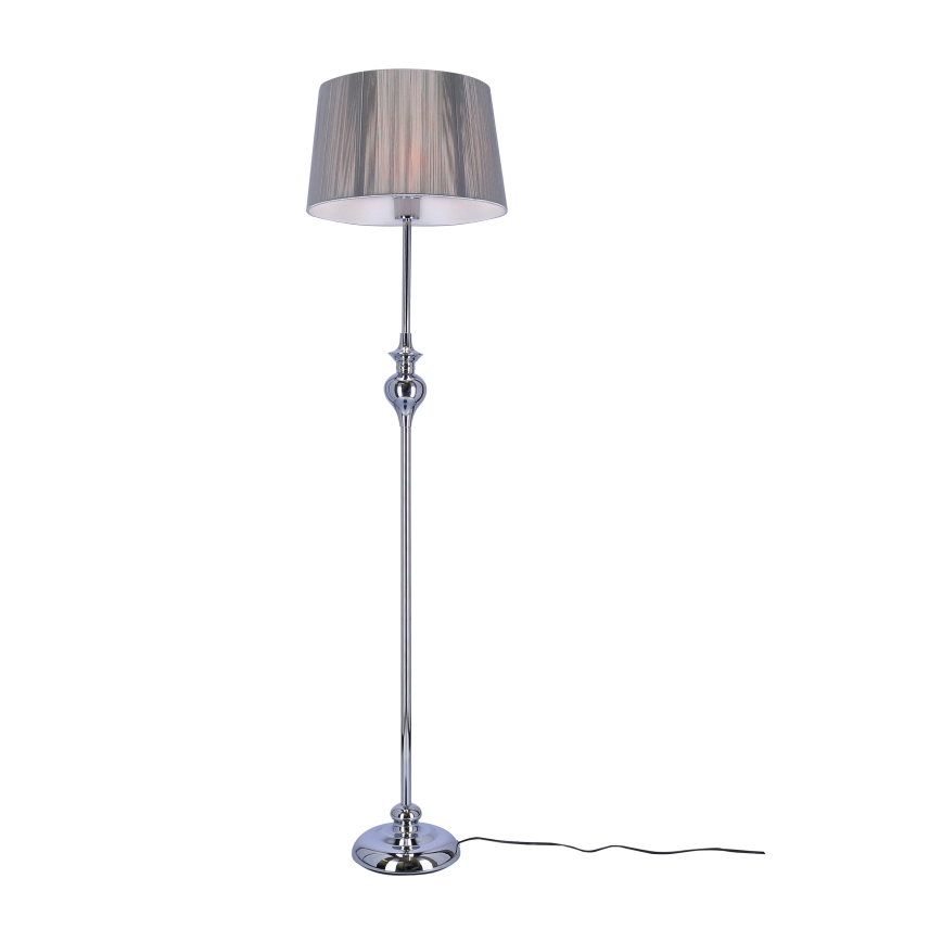 Lámpara de pie GILLENIA 1xE27/60W/230V plata
