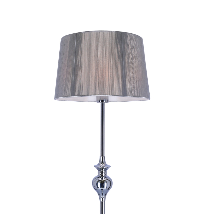 Lámpara de pie GILLENIA 1xE27/60W/230V plata