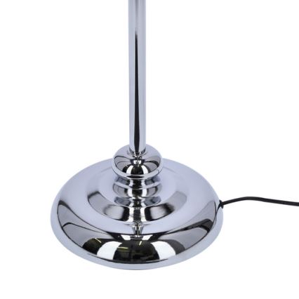 Lámpara de pie GILLENIA 1xE27/60W/230V plata