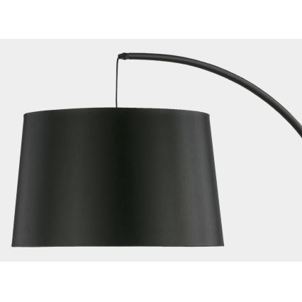 Lámpara de pie HANG 1xE27/25W/230V negro