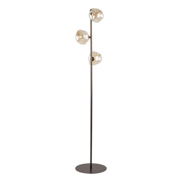 Lámpara de pie LAVA 3xG9/8W/230V bronce/beige ahumado