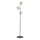 Lámpara de pie LAVA 3xG9/8W/230V bronce/beige ahumado