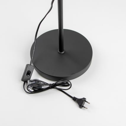 Lámpara de pie LED 1xE27/7W/230V negra