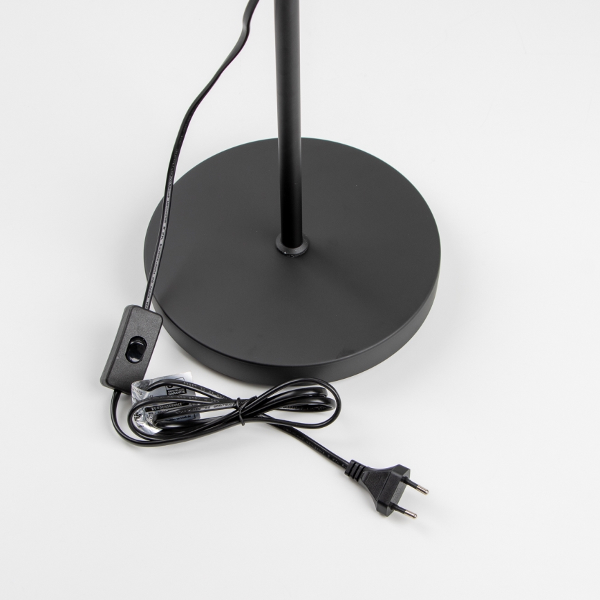 Lámpara de pie LED 1xE27/7W/230V negra