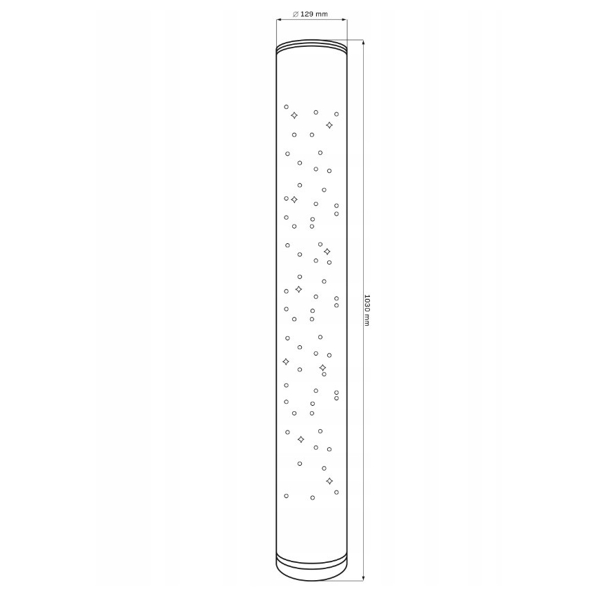 Lámpara de pie LED RGBW regulable STELLA LED/12W/230V + mando a distancia