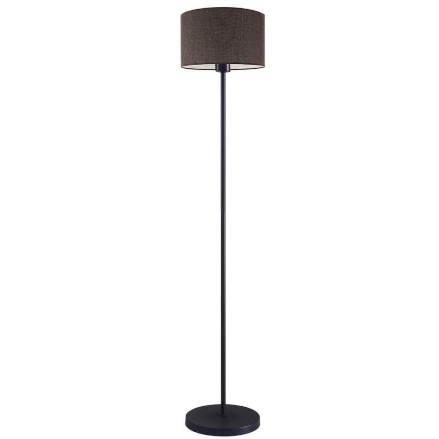 Lámpara de pie LED TUNJA 1xE27/20W/230V, diámetro 30 cm, acabado negro/marrón