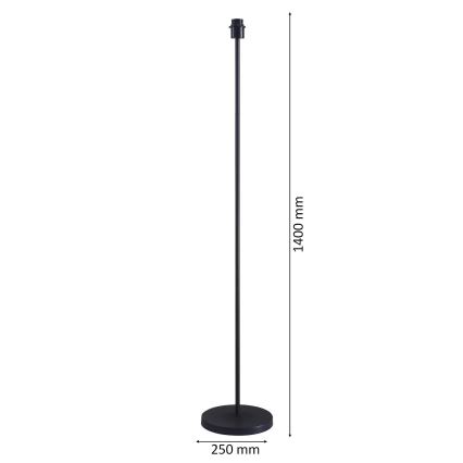 Lámpara de pie LED TUNJA 1xE27/20W/230V, diámetro 30 cm, acabado negro/marrón
