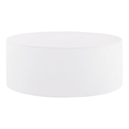 Lámpara de pie LED TUNJA, 1xE27/20W/230V, diámetro 30 cm, cromo mate/blanco