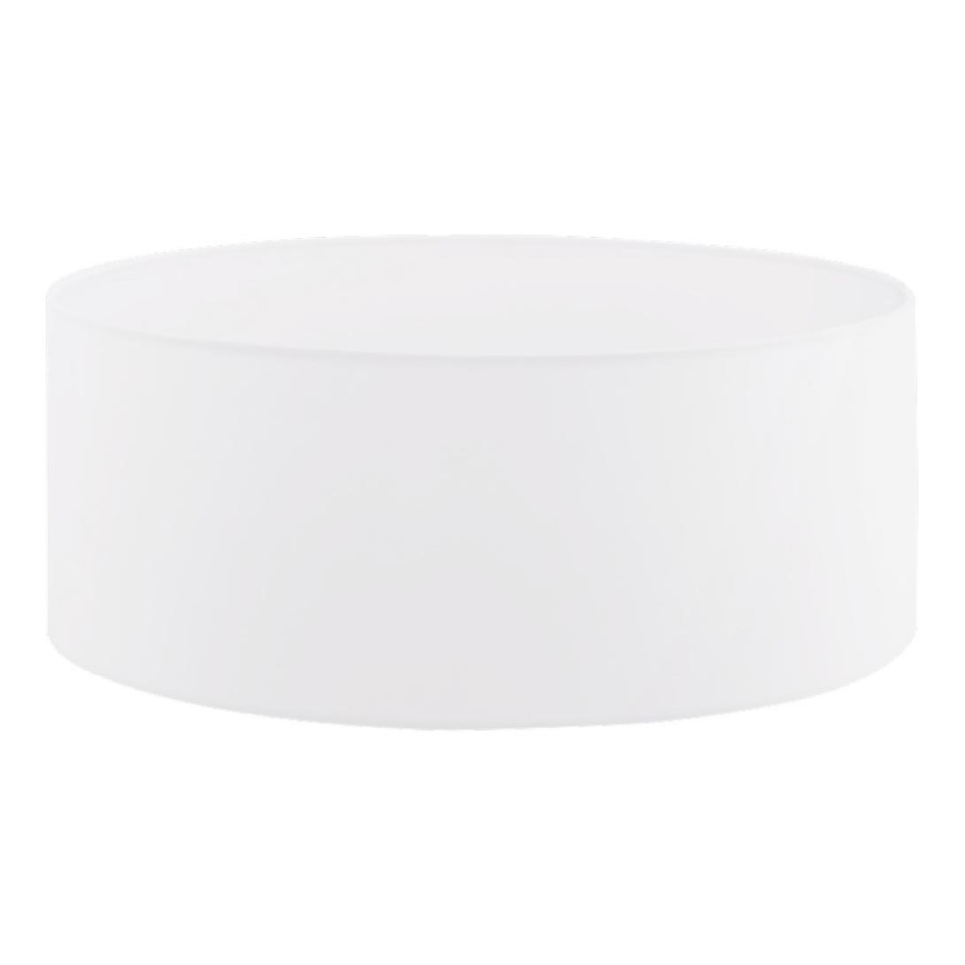 Lámpara de pie LED TUNJA, 1xE27/20W/230V, diámetro 30 cm, cromo mate/blanco