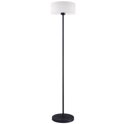 Lámpara de pie LED TUNJA 1xE27/20W/230V Ø 30 cm negra/blanca