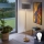Lámpara de pie LED TUNJA 1xE27/20W/230V Ø 38 cm dorada/taupe