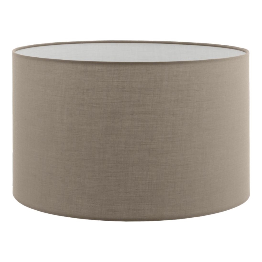 Lámpara de pie LED TUNJA 1xE27/20W/230V Ø 38 cm negra/topo