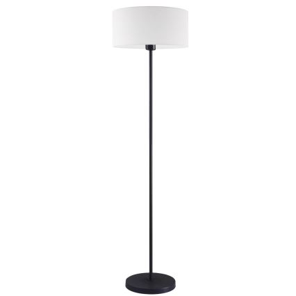 Lámpara de pie LED TUNJA 1xE27/20W/230V, Ø 38 cm, negro/blanco