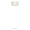 Lámpara de pie LOFT SHADE 1xE27/60W/230V blanca/dorada
