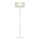 Lámpara de pie LOFT SHADE 1xE27/60W/230V blanca/dorada