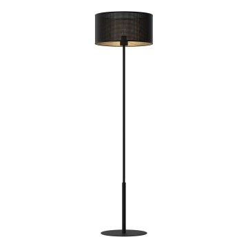 Lámpara de pie LOFT SHADE 1xE27/60W/230V negra/dorada