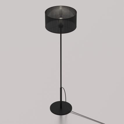 Lámpara de pie LOFT SHADE 1xE27/60W/230V negra