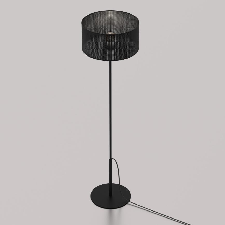 Lámpara de pie LOFT SHADE 1xE27/60W/230V negra