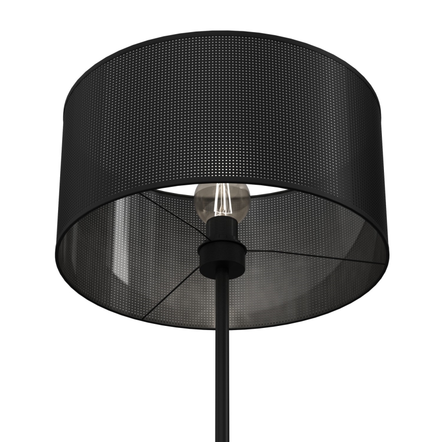 Lámpara de pie LOFT SHADE 1xE27/60W/230V negra