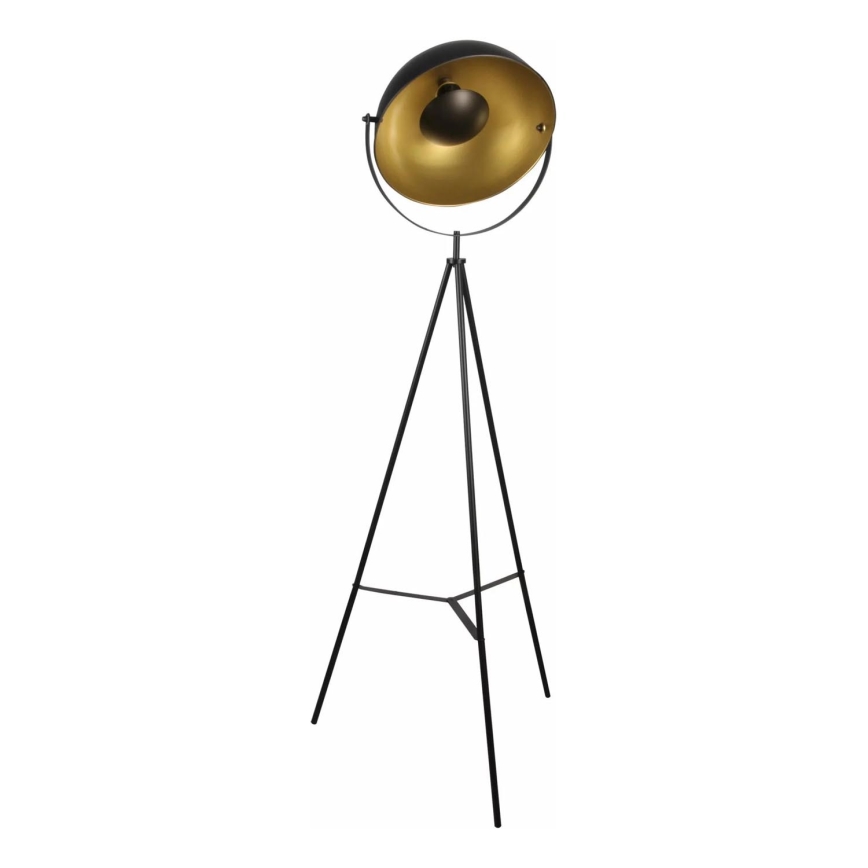 Lámpara de pie MATYLDA 1xE27/20W/230V negro/dorado