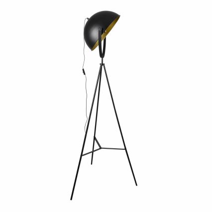 Lámpara de pie MATYLDA 1xE27/20W/230V negro/dorado