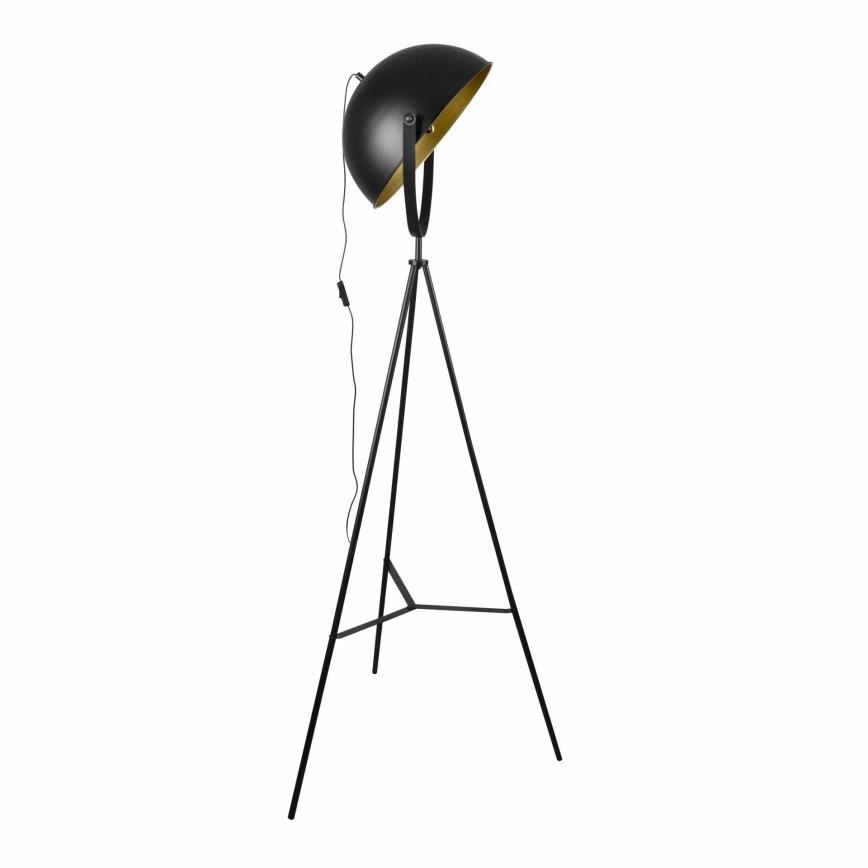 Lámpara de pie MATYLDA 1xE27/20W/230V negro/dorado