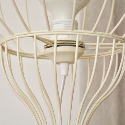 Lámpara de pie MERCURE 1xE27/15W/230V color crema