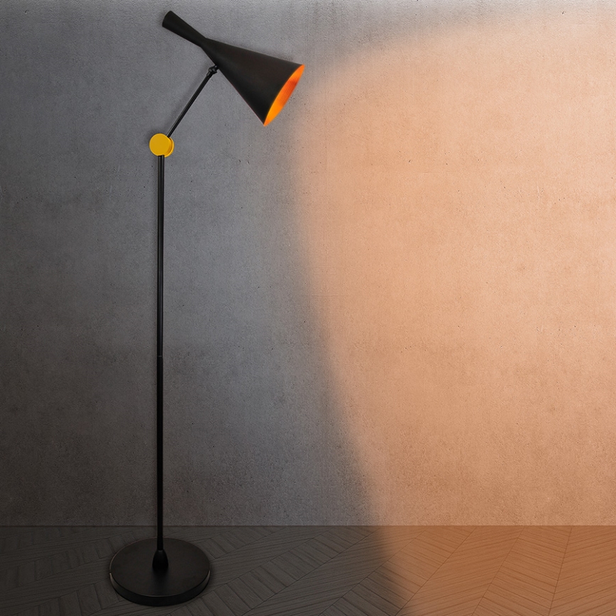 Lámpara de pie MODERN 1xE27/20W/230V negro