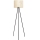 Lámpara de pie NEVIA 1xE27/15W/230V beige/decoración de mármol