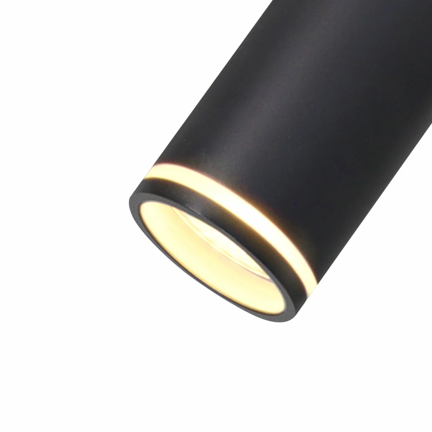 Lámpara de pie PARÍS 3xGU10/12W/230V negro