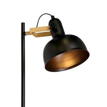 Lámpara de pie RENO 1xE27/40W/230V negra