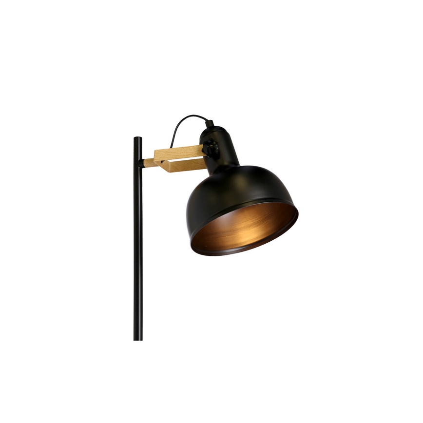 Lámpara de pie RENO 1xE27/40W/230V negra
