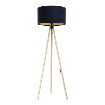 Lámpara de pie STANDART 1xE27/60W/230V azul/beige