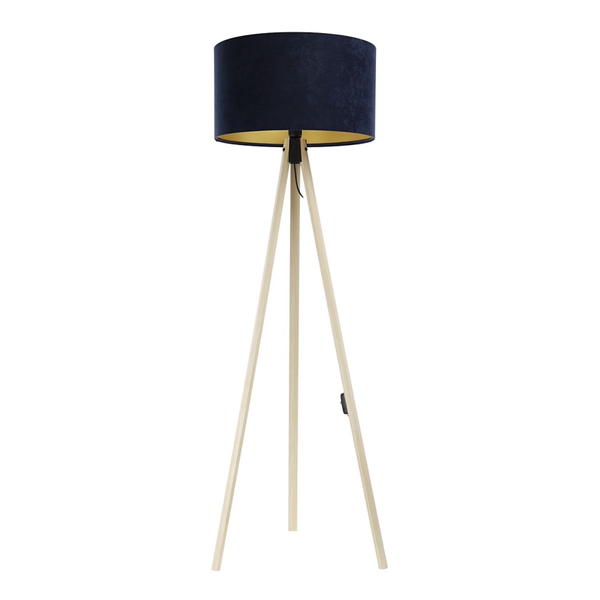 Lámpara de pie STANDART 1xE27/60W/230V azul/beige