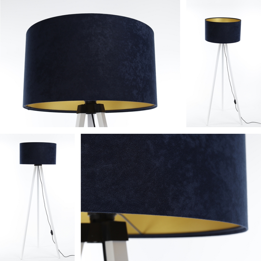 Lámpara de pie STANDART 1xE27/60W/230V azul/blanco