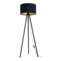 Lámpara de pie STANDART 1xE27/60W/230V azul/marrón