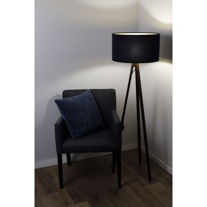 Lámpara de pie STANDART 1xE27/60W/230V azul/marrón