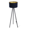 Lámpara de pie STANDART 1xE27/60W/230V azul/negro