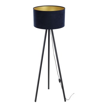 Lámpara de pie STANDART 1xE27/60W/230V azul/negro