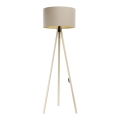 Lámpara de pie STANDART 1xE27/60W/230V beige