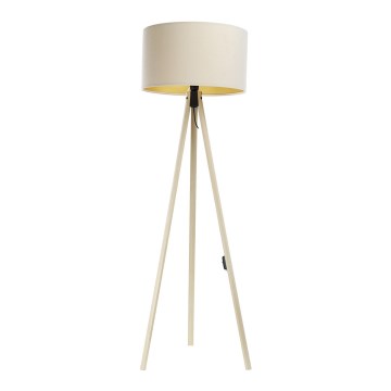 Lámpara de pie STANDART 1xE27/60W/230V crema/beige
