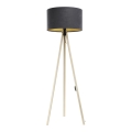 Lámpara de pie STANDART 1xE27/60W/230V gris/beige