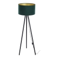 Lámpara de pie STANDART 1xE27/60W/230V verde/wengué