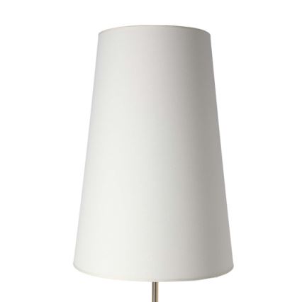 Lámpara de pie TAFLO 1xE27/60W/230V blanco/negro/dorado