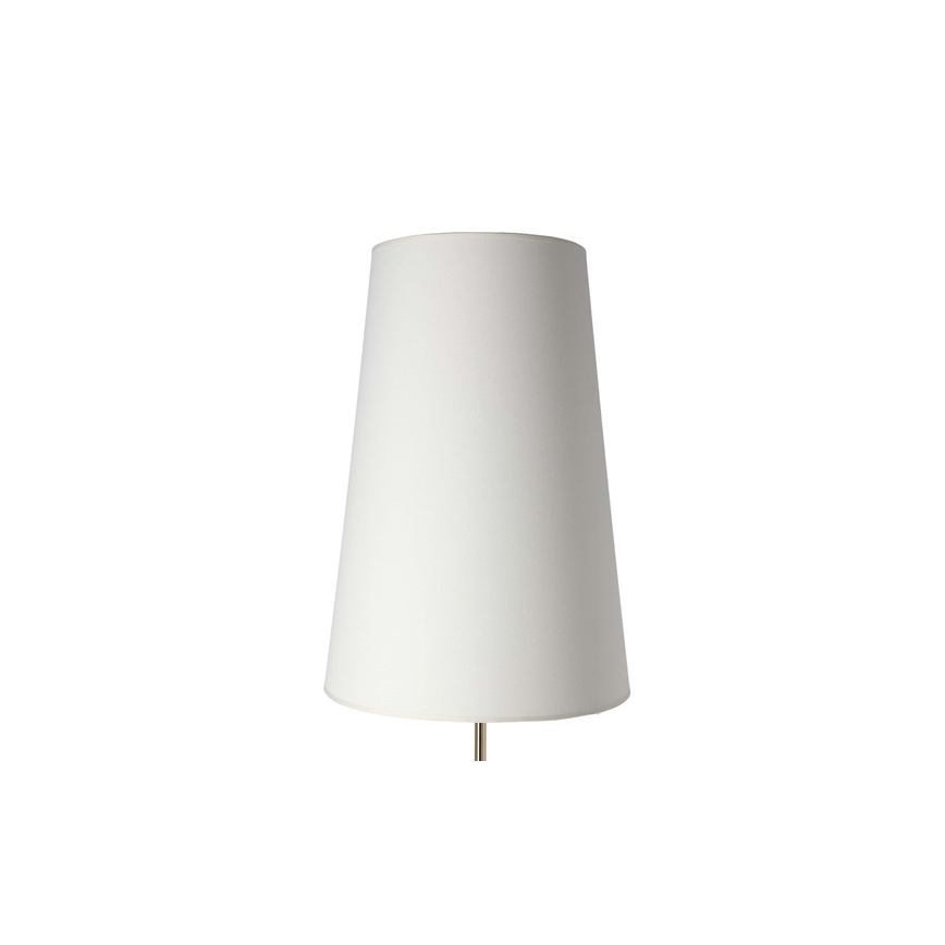 Lámpara de pie TAFLO 1xE27/60W/230V blanco/negro/dorado