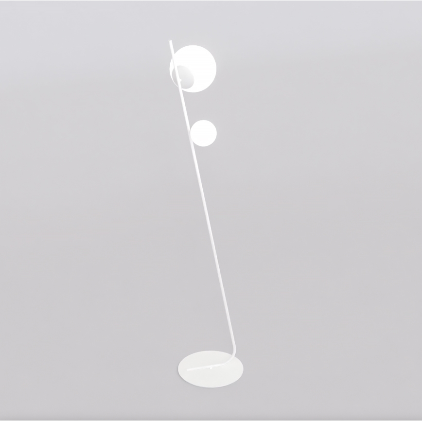 Lámpara de pie TATU 2xG9/8W/230V blanca