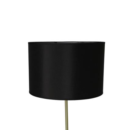 Lámpara de pie TEGOLA 1xE27/60W/230V negro/dorado